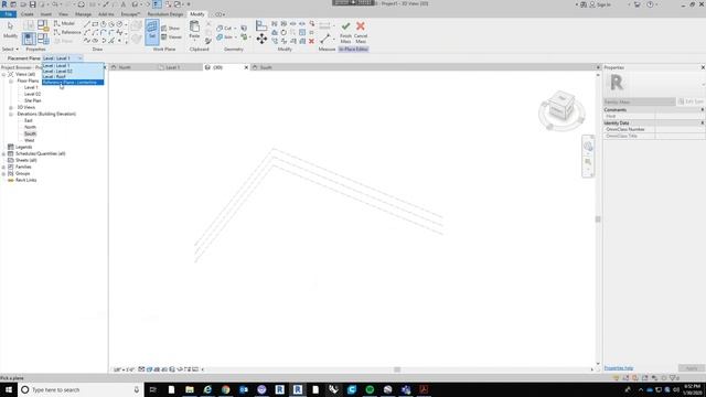 Revit Tutorial - Curtain Systems and Custom Panel Pattern-Based Families смотреть онлайн