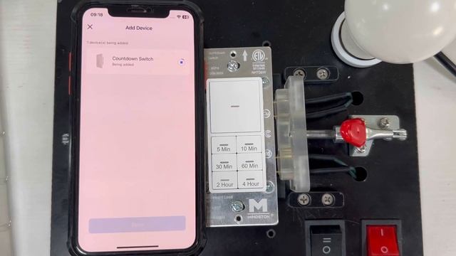MT10W WiFi Timer Switch Connected To Smart Life