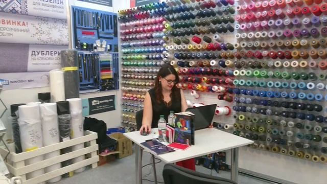 ТК-Фурнітура на виставці Kyiv Fashion 10-12 вересня 2019. Наш стенд 2С512