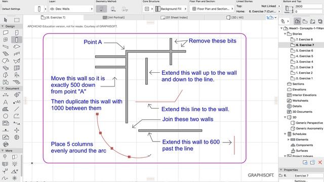 ArchiCAD Module 1: Exercise 7 - Using Practical Design Tools смотреть онлайн