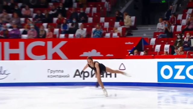 Alexandra Trusova 4Lz+3T смотреть онлайн
