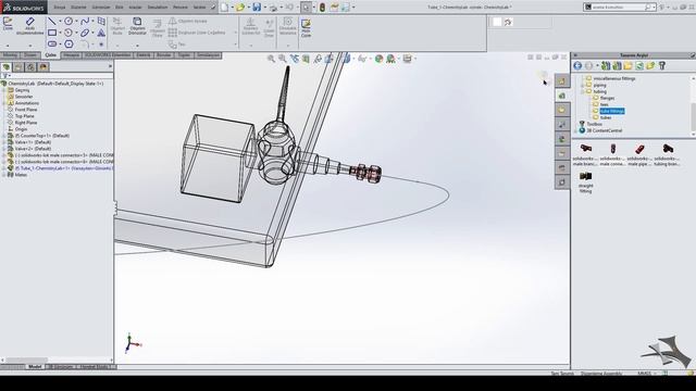 SolidWorks | Routing Video Eğitim Seti (Piping, Tubing) смотреть онлайн
