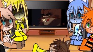 🫐Реакция Котов воителей из прошлого на будущее #идея не моя #Дисклеймера не будет ведь я ленивая) 🌈