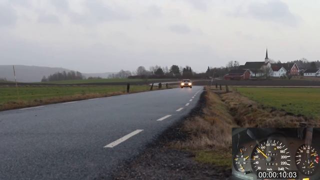 Mercedes 260E (w124) 0-100 Automatic смотреть онлайн