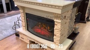 Электрокамин Sorento 33 WT с очагом Firespace 33W S IR RealFlame