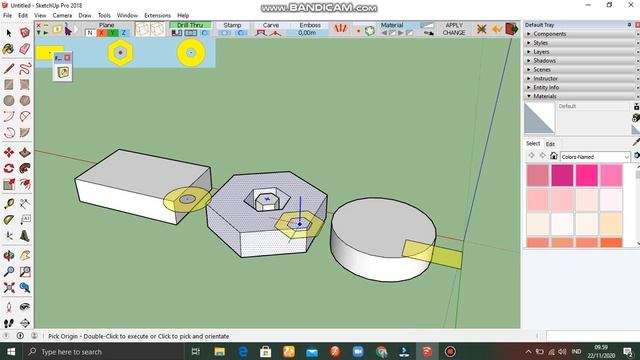 tutorial plugin stencil/visuhole di sketchup 2018 смотреть онлайн