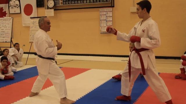 Kumite Strategy: Drawing In The Attack Without Shifting - Antonio Oliva Seba 2012