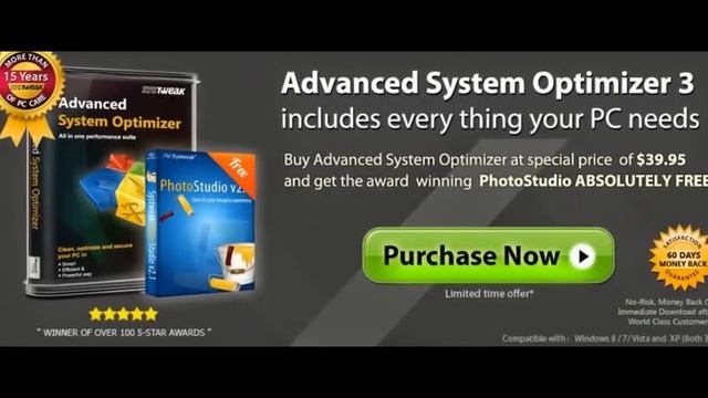 ADVANCED SYSTEM OPTIMIZER Free key AUG 2014 смотреть онлайн