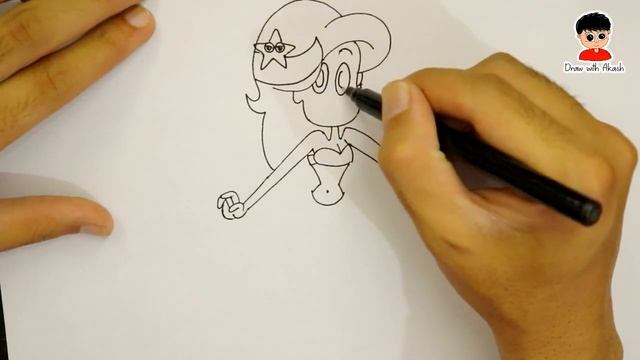 Zig And Sharko ! How To Draw Marina Step By Step Easy For Beginners