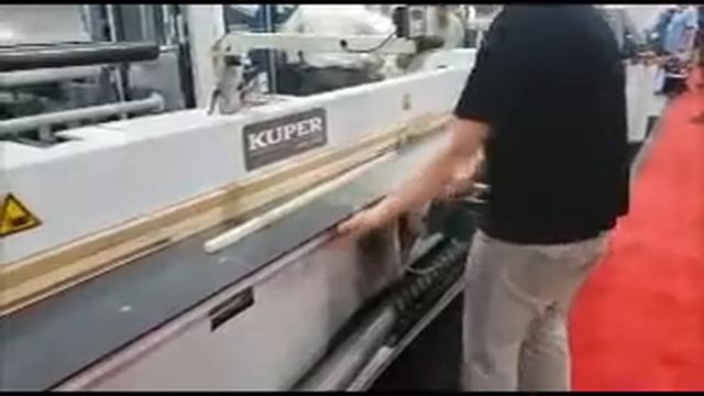 KUPER FSH, станок для качественной резки и прифуговки шпона смотреть онлайн