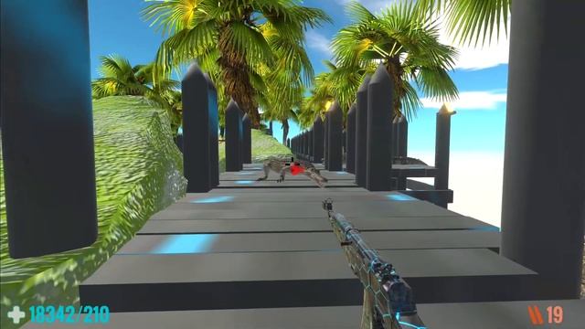 DEATH RUN FPS WITH ALL WEAPONS IN OASIS DARK FORTRESS-Animal Revolt Battle Simulator смотреть онлайн