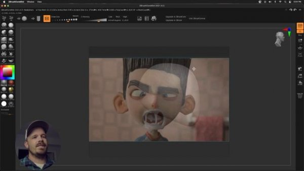 Pureref Tutorial...Sculpt or Draw Under Pureref Images...