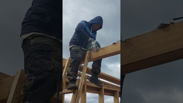 Строим каркасник ч.5 #строительство #стройка #строительствокаркасника #строительстводома #москва смотреть онлайн