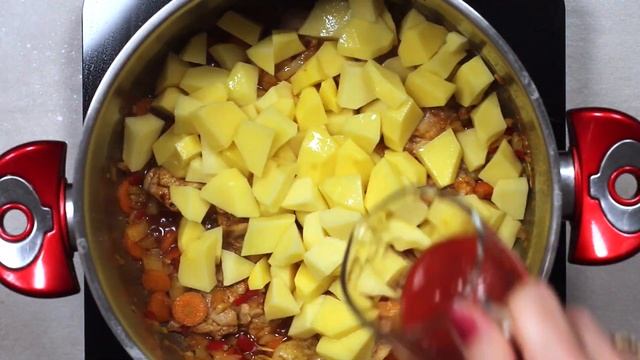 Authentic Chicken And Potato Paprikash With Dumplings