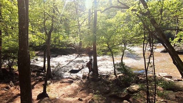 Sweetwater Creek State Park SUMMER/WINTER Hiking Trail Georgia смотреть онлайн