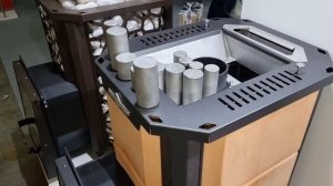 Сталь-Мастер Хард. Керамическая облицовка, регулируемая конвекция, каминное стекло!