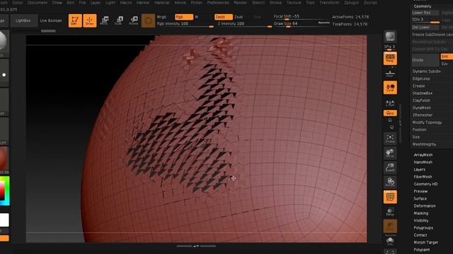 Zbrush Smooth Brush Issue смотреть онлайн
