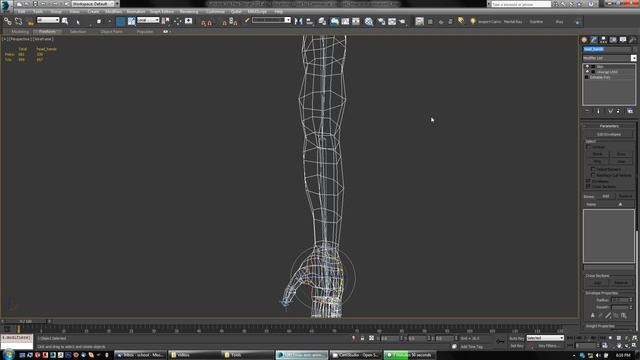 3DS max arm animation 03 bone rig смотреть онлайн