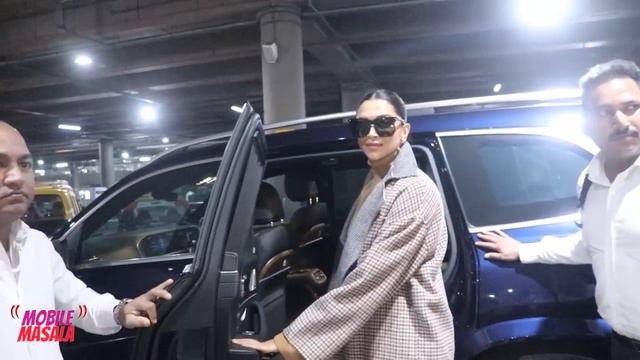 Deepika Padukone is a style queen in a long trench coat at the airport today смотреть онлайн