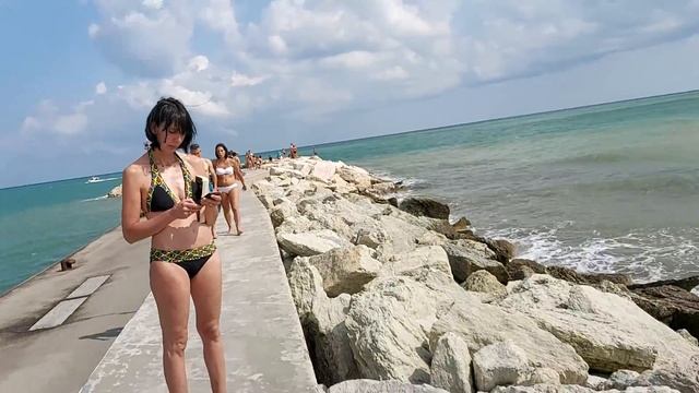 PART1 || PORT OF GABICCE MARE MONTE || RIMINI ITALY || LEN VLOGS |#vlogging #ofwlife #beach смотреть онлайн
