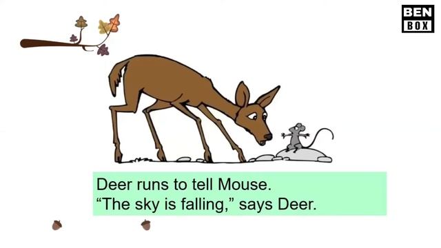 The Sky Is Falling/#englishthroughstory/English -Myanmar смотреть онлайн