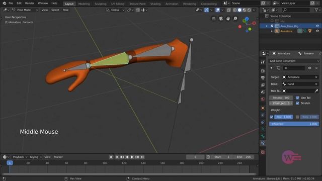 #35 Blender Tamil - | INVERSE KINEMATICS | Blender Tamil Tutorial | Whip Media Labs смотреть онлайн