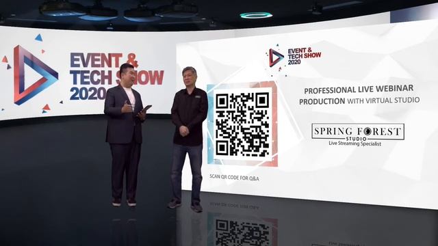 Event & Tech Show 2020 | Professional Live Webinar Production with Virtual Studio смотреть онлайн
