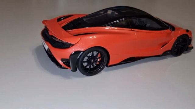 UNBOXING OF 1/18 McLAREN 765 LT (GT SPIRIT) LIMITED EDITION смотреть онлайн