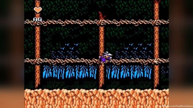 Darkwing Duck - All Bosses (Nes)