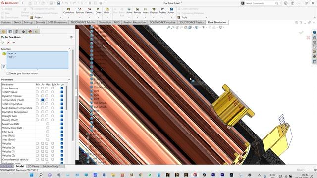 SolidWorks Flow Simulation Parametric Study & Optimization of a Fire Tube Boiler: Tutorial смотреть онлайн