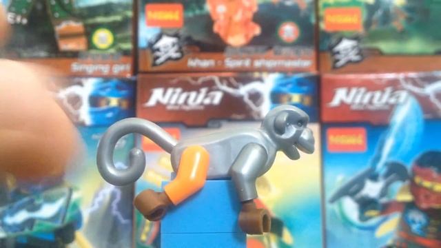 DECOOL Ninjago Клэнси (10039)-ОБЗОР смотреть онлайн