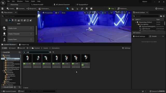 4.9. Running Blendspace смотреть онлайн