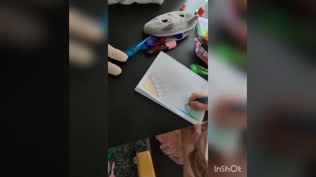 Рисуем лето и пончик с Дуду