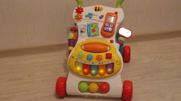 Каталка-ходунок WinFun с развивающими игрушками