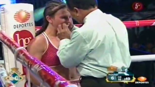 Ana Maria "Guerrera Azteca" Torres Vs Hollie "Sexy" Dunaway Round 6