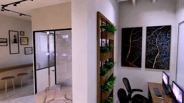 Office Interior walkthrough | D5 RENDER 👌👌 смотреть онлайн