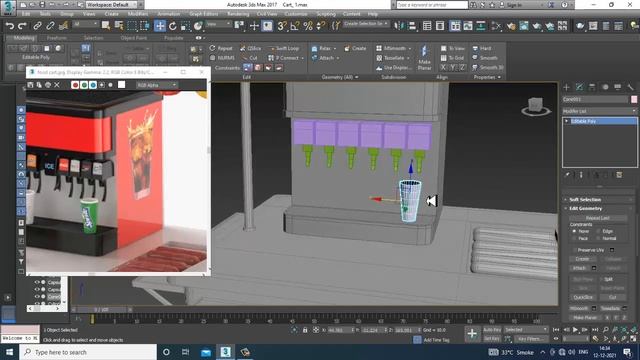 3dsmax Tutorials, Tutorial on 3D Modeling & Texturing a Food Cart Stall in 3dsmax (Part 4) смотреть онлайн