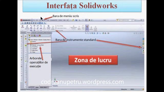 Elementele de bază în programul de proiectare Solidworks. смотреть онлайн