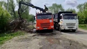 «Хапуга». Работа грейферного манипулятора