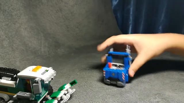 Набор Lego City 60223. Транспортировщик комбайна. смотреть онлайн