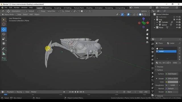blender 2.93 robot centipede modeling - rigging - animation смотреть онлайн