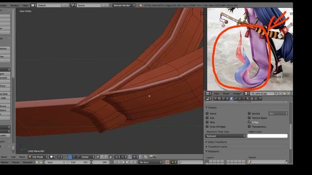 Fate/Blender Order - Minamoto no Raikou 3d sculpting - Part 10 смотреть онлайн