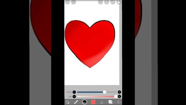 3D heart using ibis paint X // For beginners, step-by-step // Bhuvi singhal смотреть онлайн