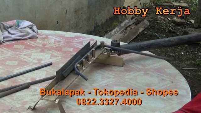 Alat Tekuk Besi Begel Besi Beton dan Besi Cor Manual смотреть онлайн