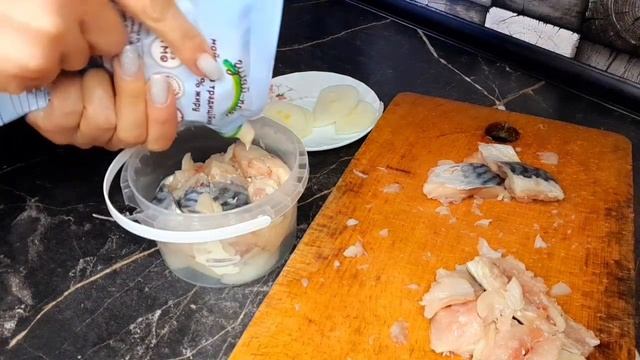 #готовимдома #скумбрия с майонезом #результат приятно удивил смотреть онлайн