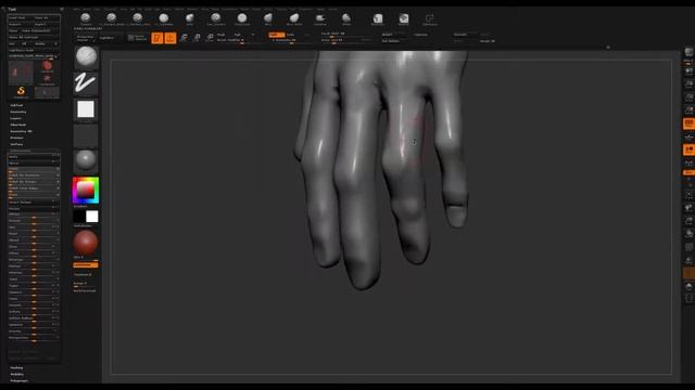 Sculpting the hand - Part 3 - Forms смотреть онлайн