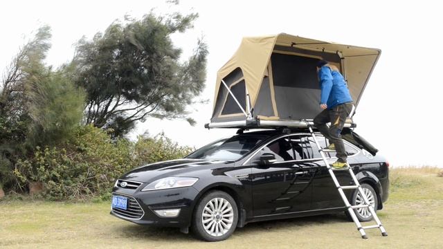 Wildland Manual car roof tent - Normandy I（秋野地戶外2016-手撑車頂帳篷） смотреть онлайн