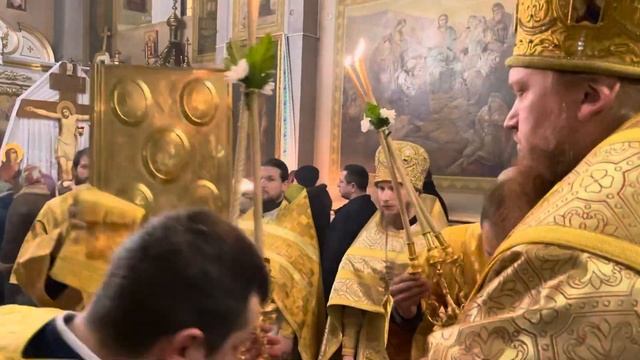 14.02.2021р., єпископ Афанасій звершив ранню Божественну літургію у Покровському храмі м. Луцька смотреть онлайн