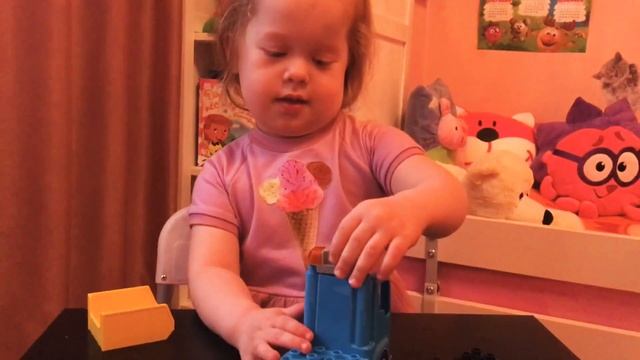 LEGO Duplo распаковка набора строительной техники