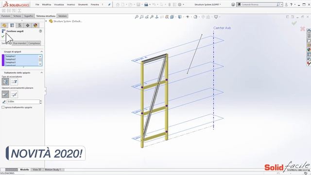 Le Novità Di SOLIDWORKS 2020: I Miglioramenti Della Modalità Sistema Struttura